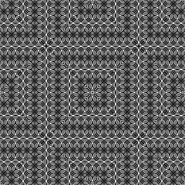 Kusursuz tek renkli desen tasarla. Soyut geometrik arkaplan. Vektör sanatı