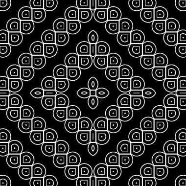 Kusursuz tek renkli rendeleyici dekoratif desen tasarla. Soyut elmas arkaplan. Vektör sanatı