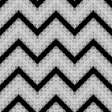 Kusursuz tek renkli ızgara zigzag deseni tasarla. Soyut arkaplan. Vektör sanatı