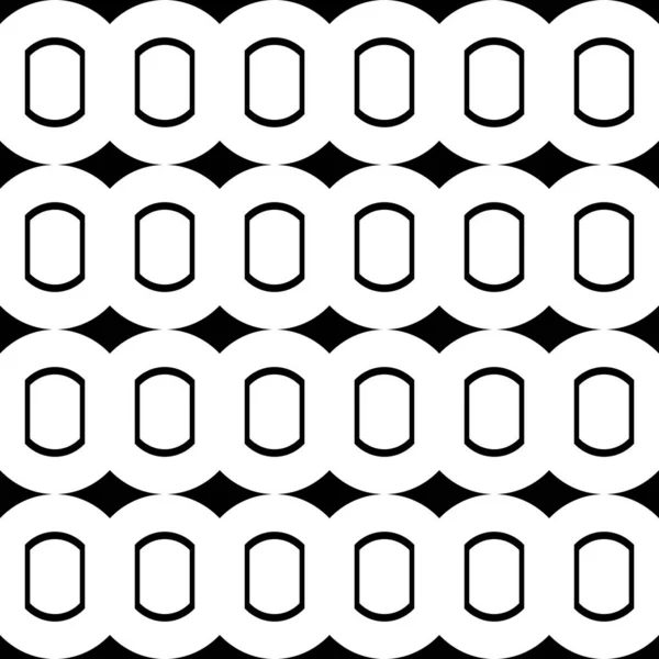 Diseño Patrón Rejilla Sin Costuras Fondo Monocromo Abstracto Arte Vectorial — Vector de stock