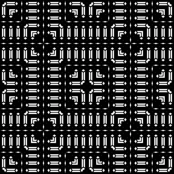 Design Padrão Monocromático Sem Costura Fundo Listrado Geométrico Abstrato Arte —  Vetores de Stock