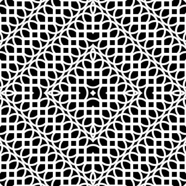 Kusursuz tek renkli desen tasarla. Soyut geometrik arkaplan. Vektör sanatı