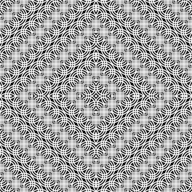 Kusursuz tek renkli desen tasarla. Soyut geometrik arkaplan. Vektör sanatı