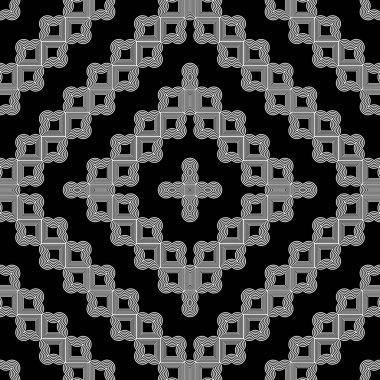 Kusursuz tek renkli desen tasarla. Soyut geometrik arkaplan. Vektör sanatı