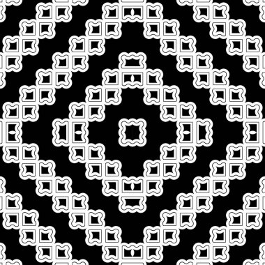 Kusursuz tek renkli desen tasarla. Soyut geometrik arkaplan. Vektör sanatı