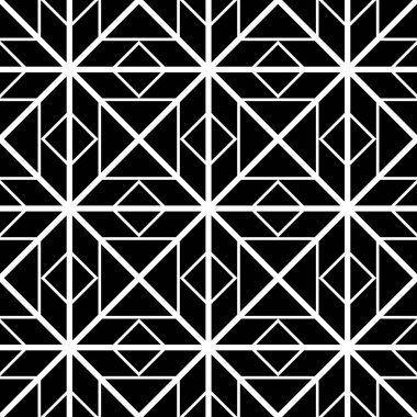 Kusursuz tek renkli ızgara deseni tasarla. Soyut geometrik arkaplan. Vektör sanatı