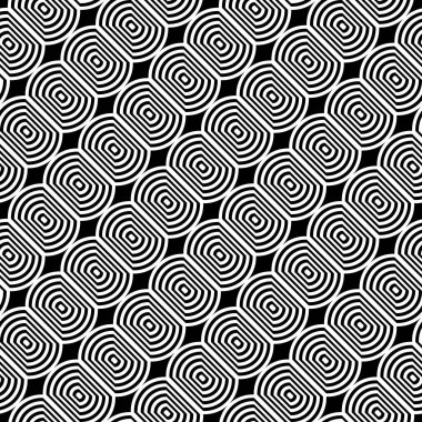 Kusursuz ızgara deseni tasarla. Soyut tek renkli arkaplan. Vektör sanatı