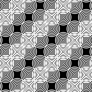 Kusursuz tek renkli ızgara zigzag deseni tasarla. Soyut arkaplan. Vektör sanatı