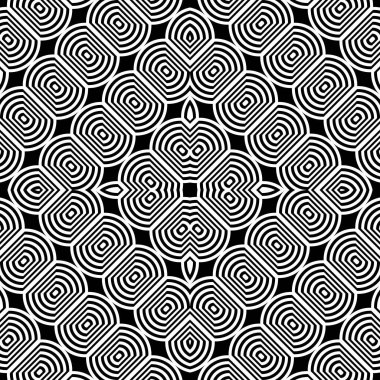 Kusursuz tek renkli desen tasarla. Soyut geometrik arkaplan. Vektör sanatı