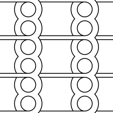 Kusursuz tek renkli desen tasarla. Soyut geometrik arkaplan. Vektör sanatı