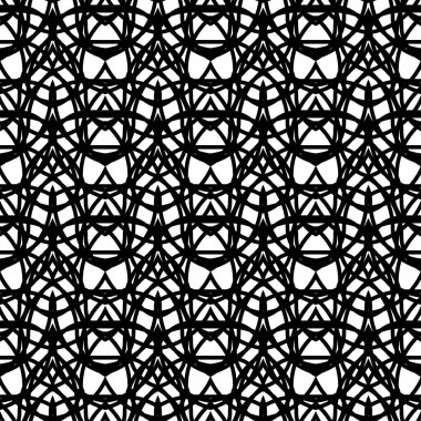 Kusursuz tek renkli ızgara deseni tasarla. Soyut dekoratif arka plan. Vektör sanatı