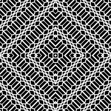 Kusursuz tek renkli desen tasarla. Soyut geometrik çizgili arka plan. Vektör sanatı