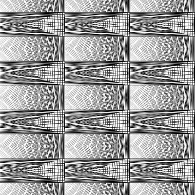 Kusursuz tek renkli ızgara deseni tasarla. Soyut dekoratif arka plan. Vektör sanatı