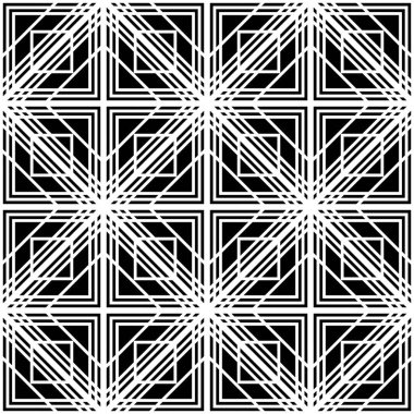 Kusursuz tek renkli ızgara deseni tasarla. Soyut geometrik arkaplan. Vektör sanatı