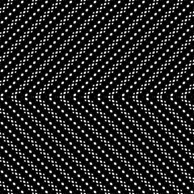 Kusursuz monokrom zigzag deseni tasarla. Soyut geometrik arkaplan. Vektör sanatı