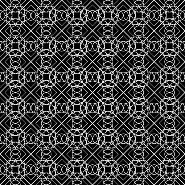 Dekoratif desenli tasarım. Soyut monokrom dantelli arka plan. Vektör sanatı