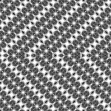 Kusursuz monokrom zigzag deseni tasarla. Soyut geometrik arkaplan. Vektör sanatı