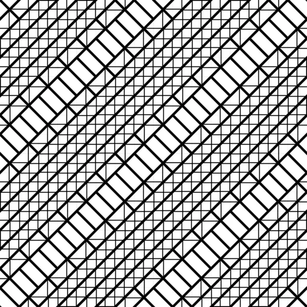 Diseña Patrón Zigzag Monocromo Sin Costuras Fondo Geométrico Abstracto Arte — Archivo Imágenes Vectoriales