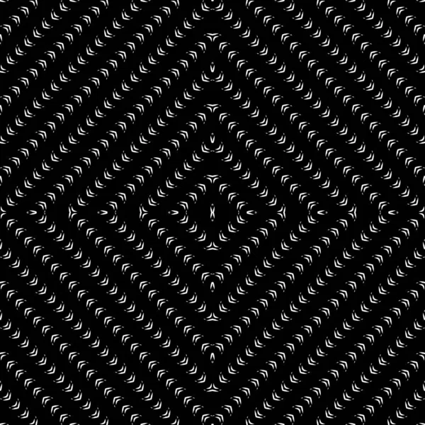 Designa Sömlösa Dekorativa Spetsmönster Abstrakt Geometrisk Monokrom Bakgrund Vektorkonst — Stock vektor