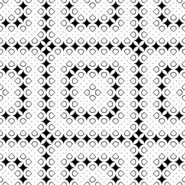 Kusursuz tek renkli desen tasarla. Soyut geometrik arkaplan. Vektör sanatı