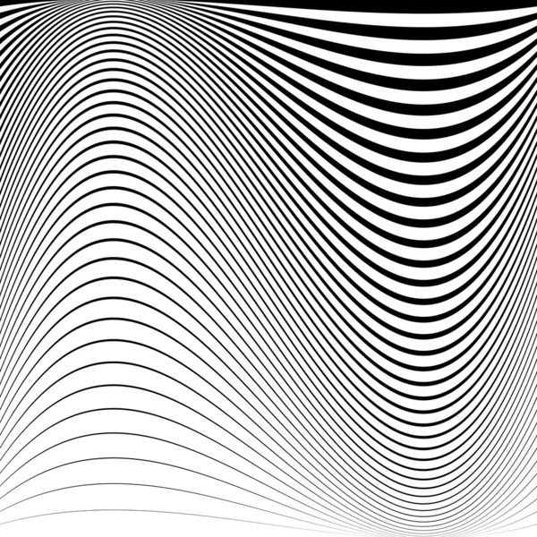 Design monokrom rörelse illusion bakgrund — Stock vektor