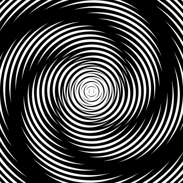 Design Whirlpool Bewegung Illusion Hintergrund — Stockvektor