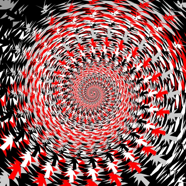 Diseño colorido giro movimiento elipse fondo — Archivo Imágenes Vectoriales