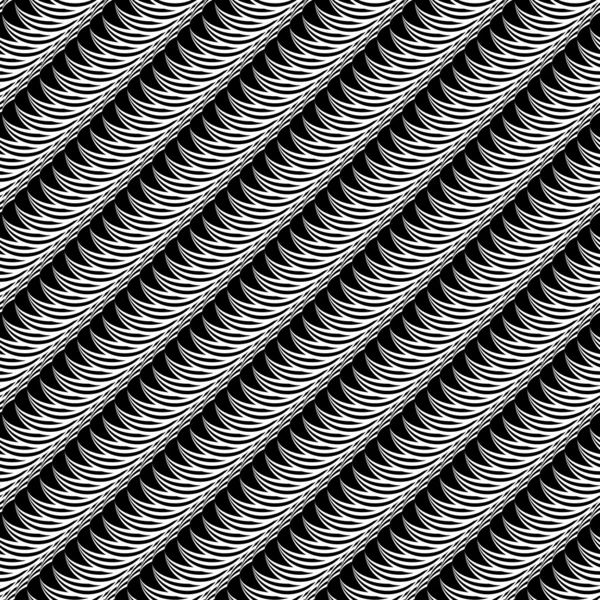 Design senza soluzione di continuità modello diagonale monocromatico — Vettoriale Stock