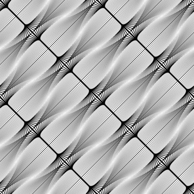 kesintisiz çizgili geometrik desen tasarım