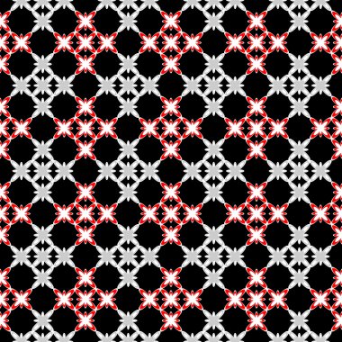 kesintisiz renkli geometrik desen tasarım