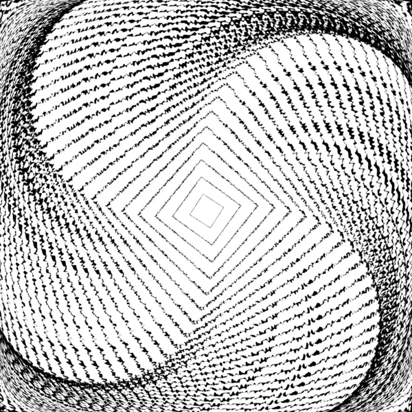 Fekete-fehér whirlpool mozgalom geometriai háttérnyomtatás — Stock Vector