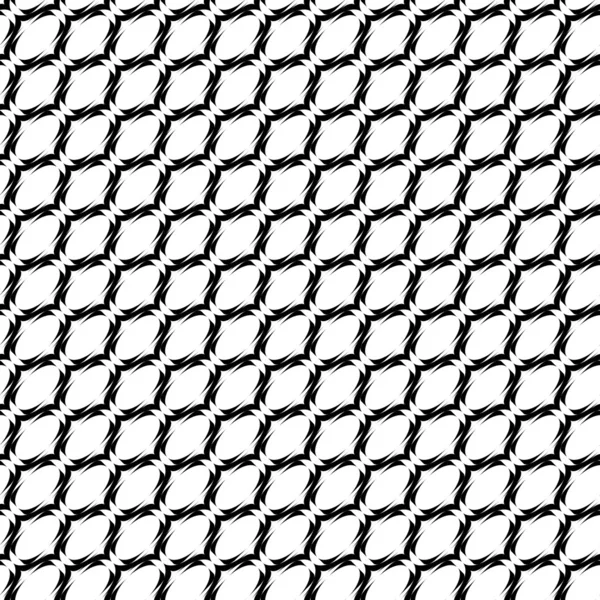 Dikişsiz elips tek renkli geometrik çizgiler desen tasarım — Stok Vektör