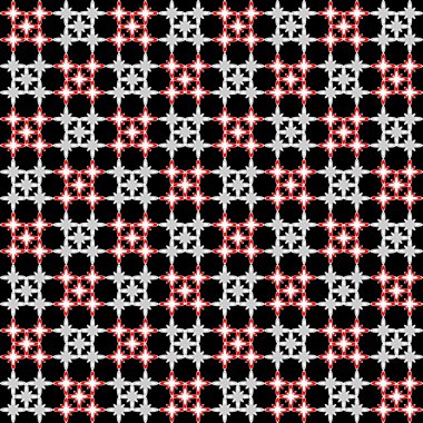 kesintisiz renkli geometrik desen tasarım