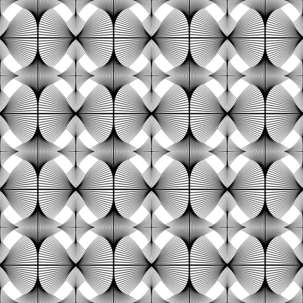 Diseño patrón geométrico decorativo sin costuras — Archivo Imágenes Vectoriales