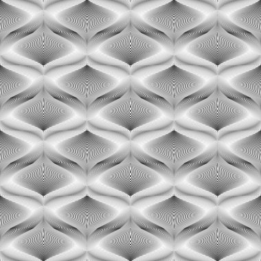 Sorunsuz tek renkli mozaik desen tasarım