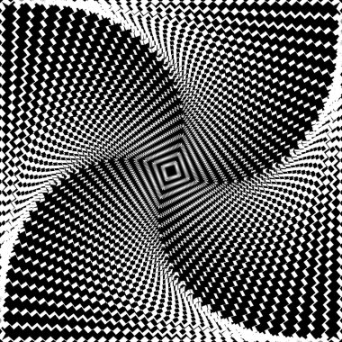 tek renkli burgu hareketi yanılsama arka planı Tasarla