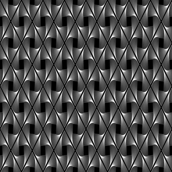 Diseño de onda inconsútil patrón geométrico — Archivo Imágenes Vectoriales