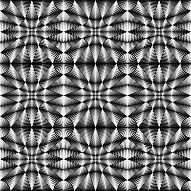 Kesintisiz geometrik Kafesli desen tasarım