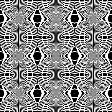 kesintisiz çizgili geometrik desen tasarım