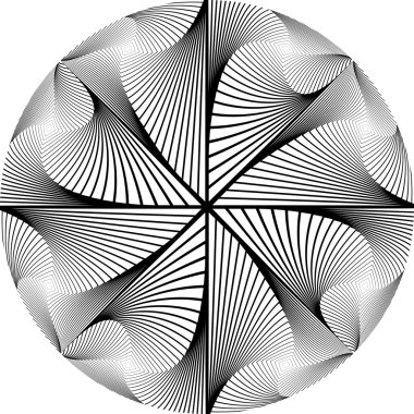 Tasarım tek renkli dairesel arka plan