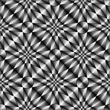 Kesintisiz geometrik Kafesli desen tasarım