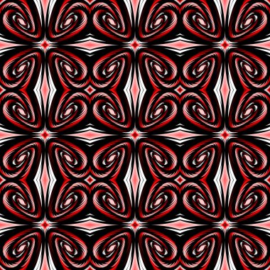 kesintisiz renkli dekoratif desen tasarım