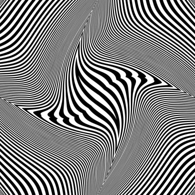 Tasarım tek renkli hareketi yanılsama arka plan