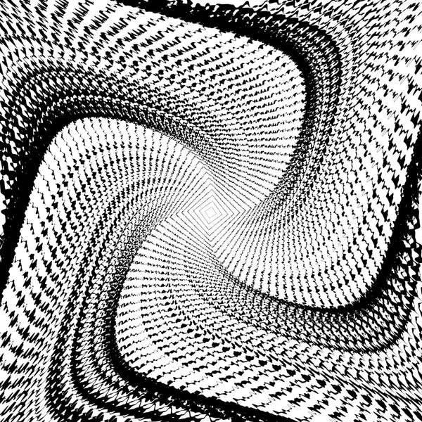 Provedení jednobarevné whirlpool hnutí geometrické pozadí — Stockový vektor