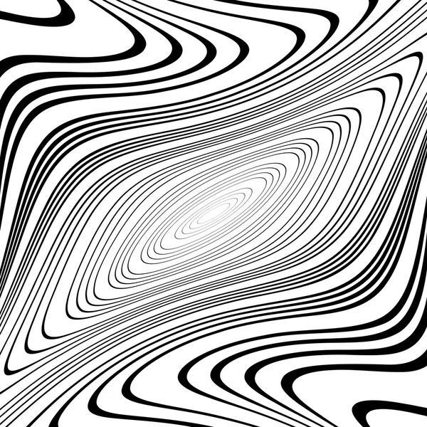 Design monochrome tourbillon ellipse mouvement fond — Image vectorielle