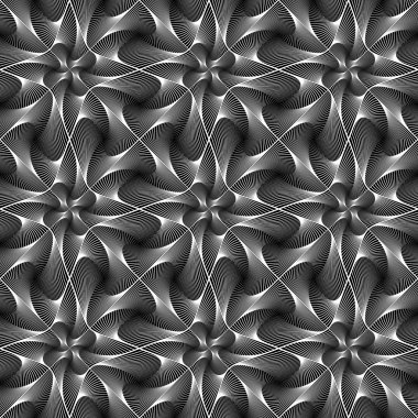 tasarımı kusursuz burgu hareketi şeritli geometrik desen