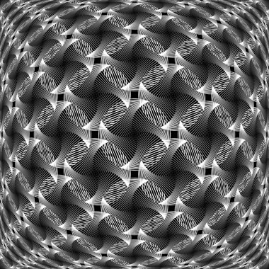 tek renkli çarpık kılavuz dekoratif desen tasarım