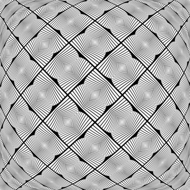 Çarpık tek renkli geometrik desen tasarım