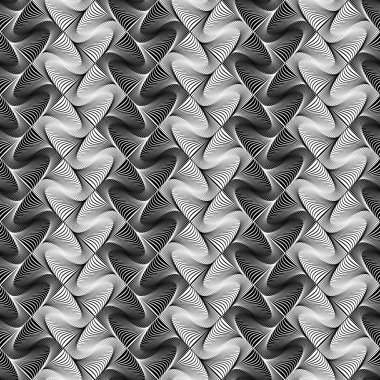 Design seamless zigzag geometric pattern clipart