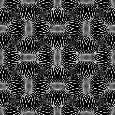 Tasarım sorunsuz tek renkli çarpık kılavuz dalga deseni